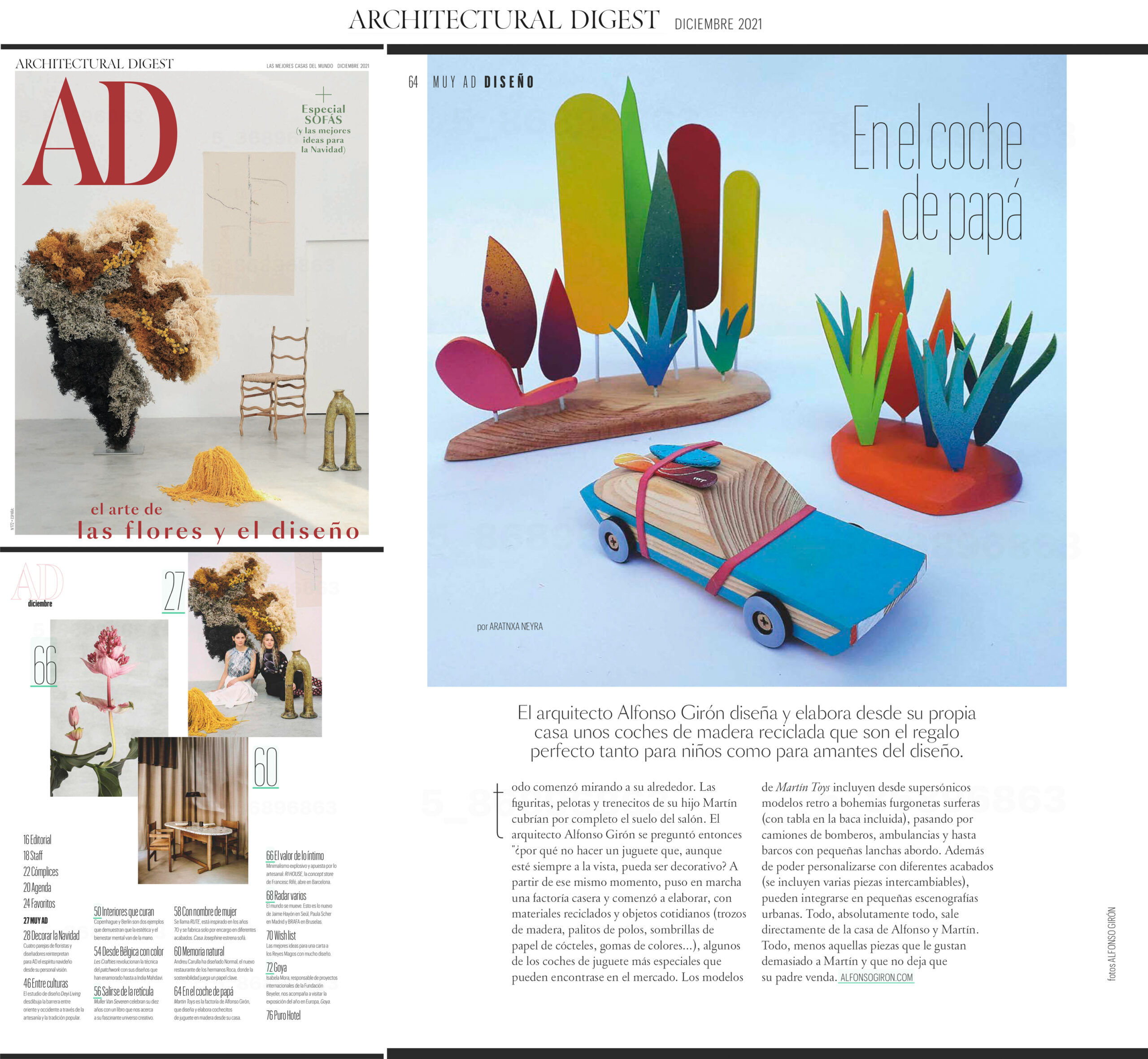 Architectural Digest Diciembre 2021